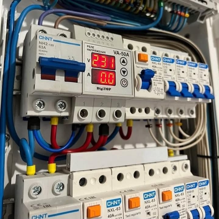 Installation électrique complète d'une maison neuve à Argonay